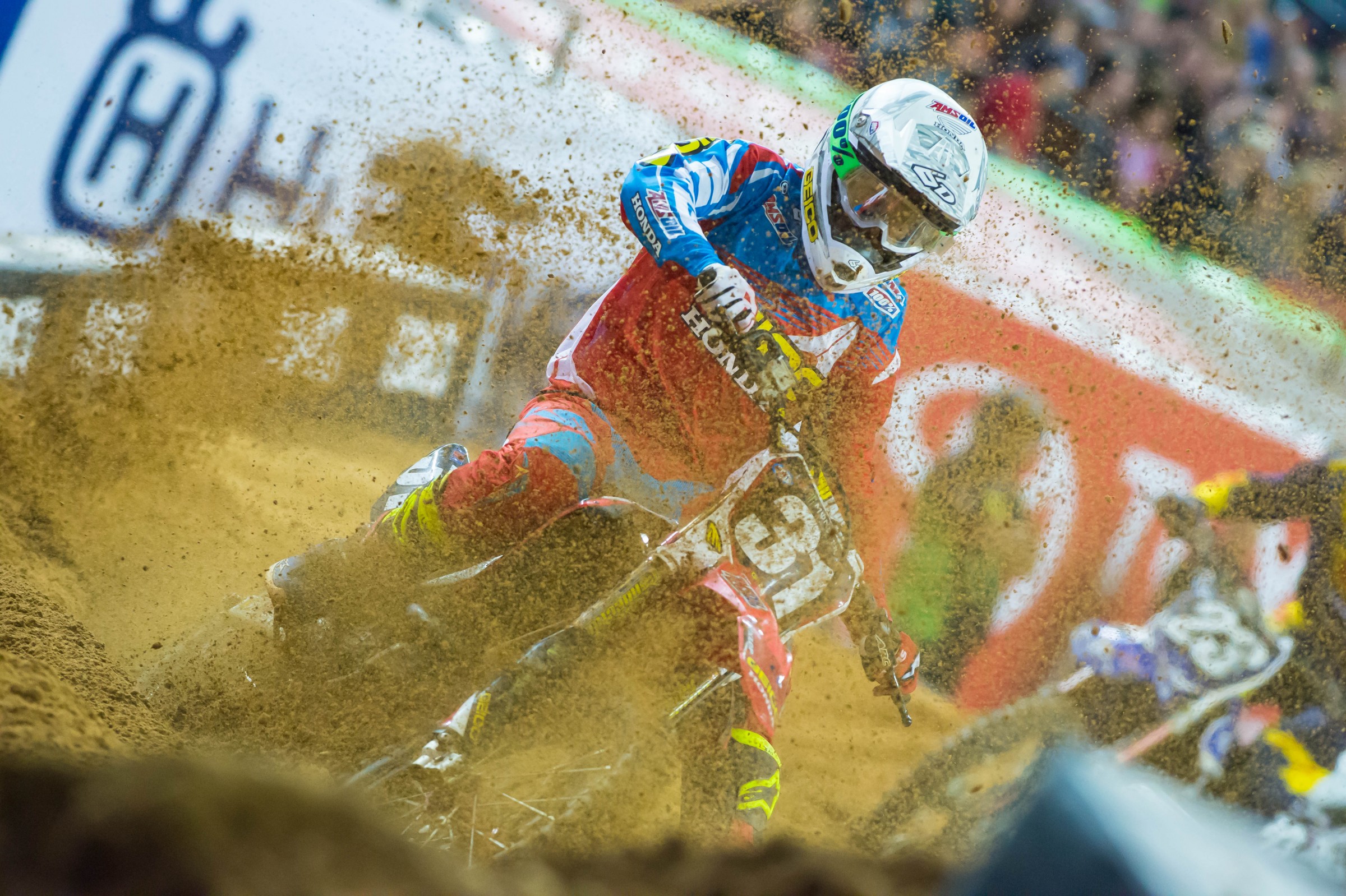 Hampshire is in his second supercross season.