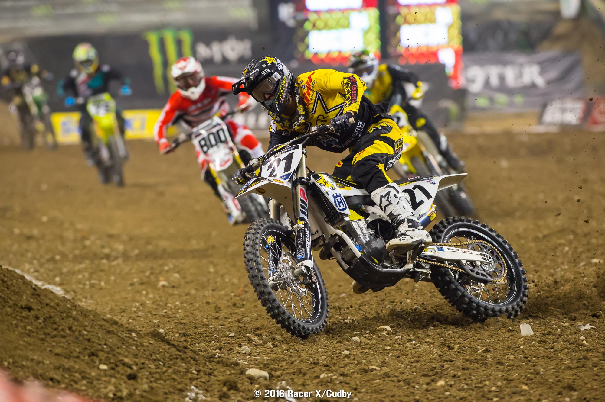 Anderson rode hard and was rewarded with the win.