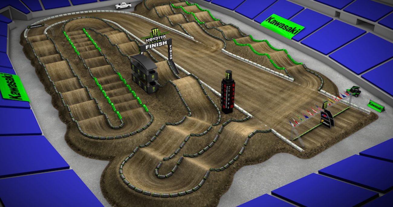 track animated map racer