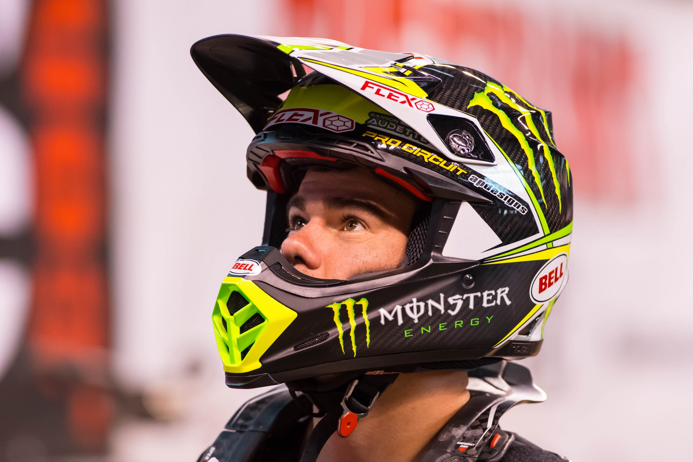 Audette is seventh in 250SX East Region points, two behind Justin Hill.