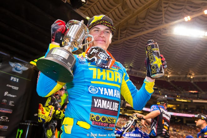 Martin isn't going to win a 250SX championship, but he can still win a few more races in 2016.