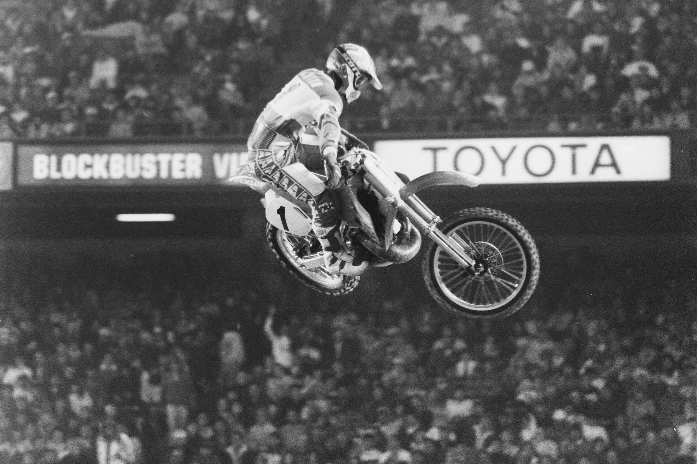 Stanton would win the 1990 AMA Supercross Championship.