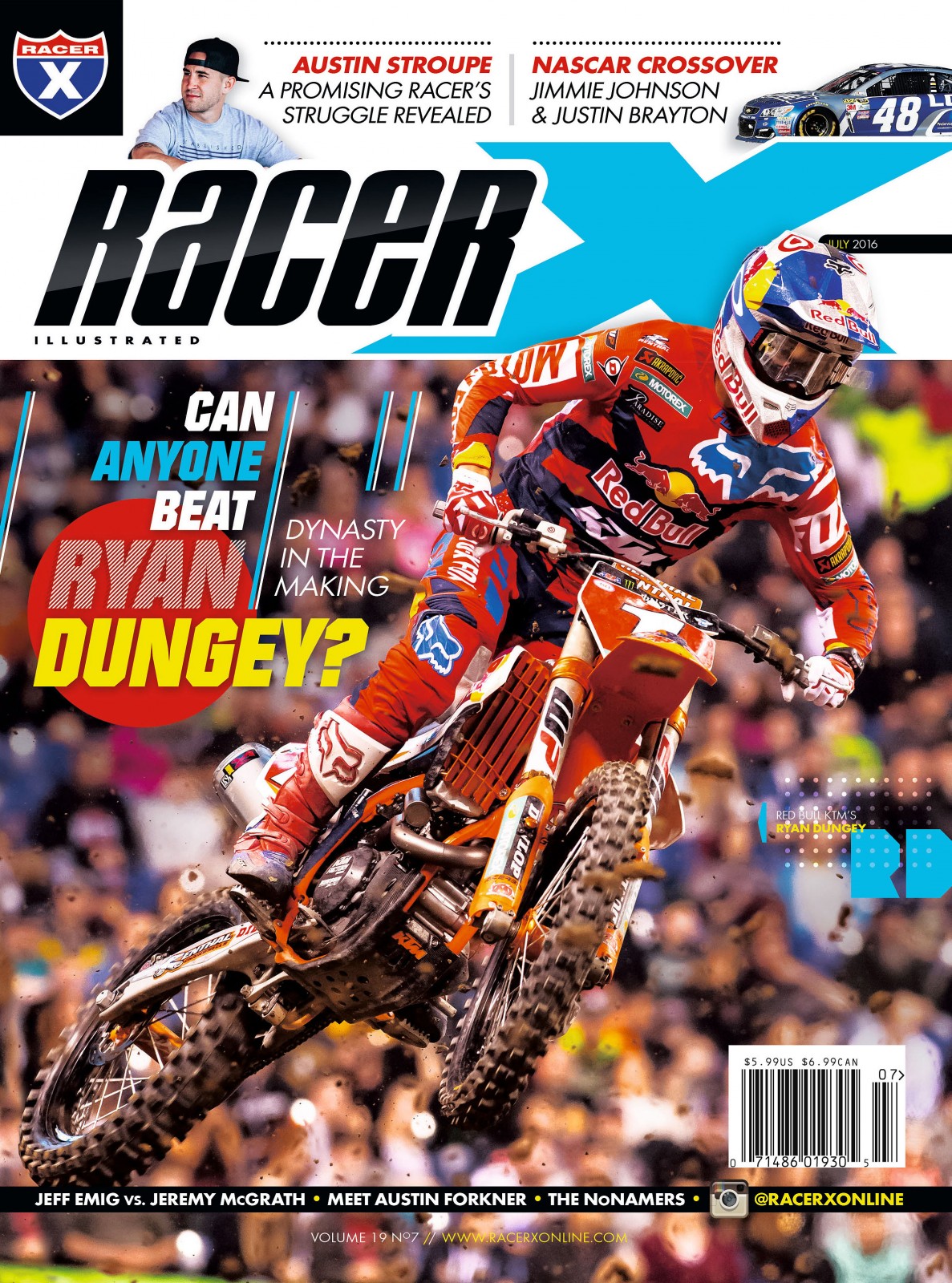 Get the July 2016 issue of Racer X Illustrated.