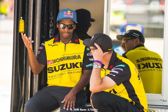 James Stewart will try to come back next week at Thunder Valley.