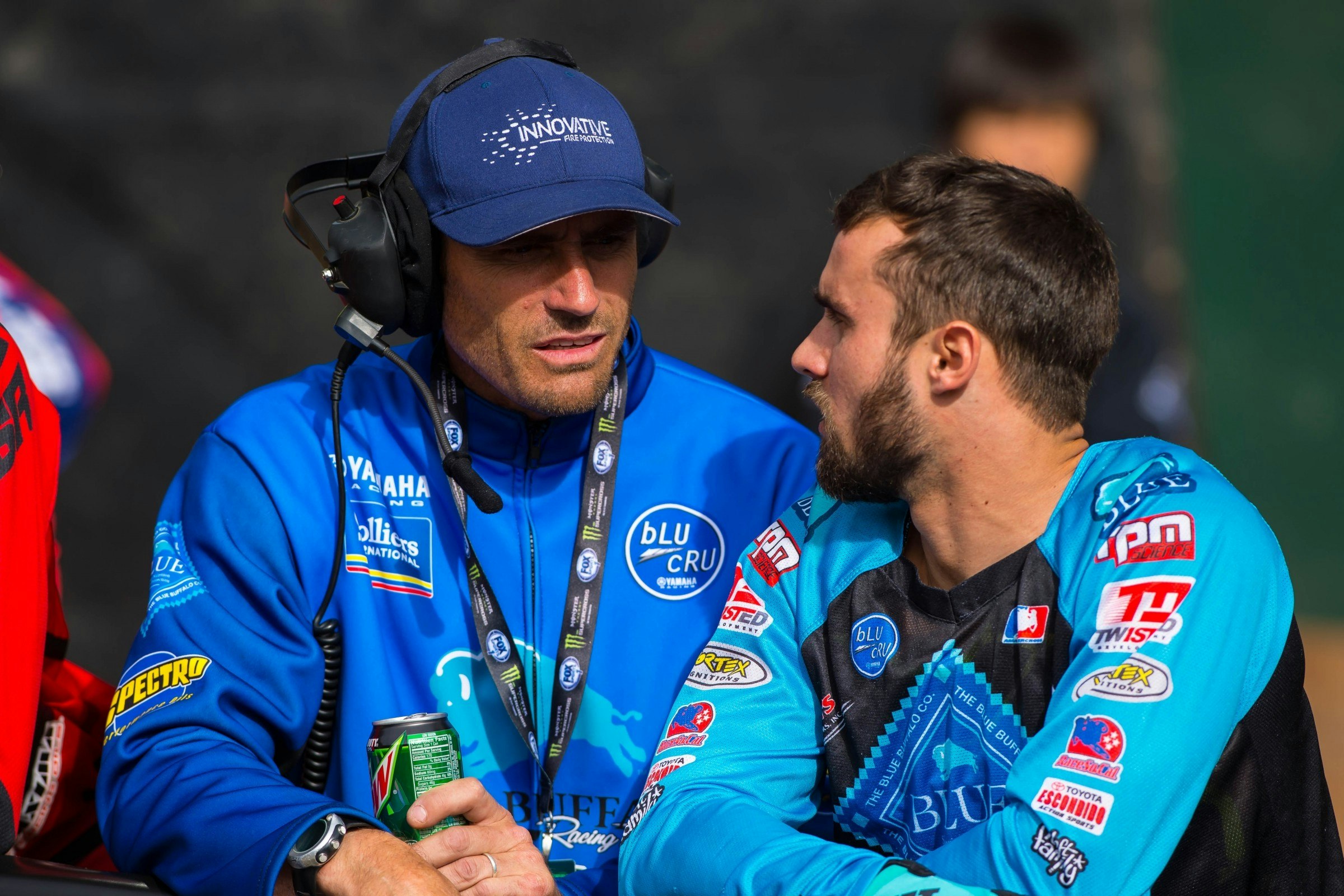 Brooks Leaves Blue Buffalo/Slater Race Team