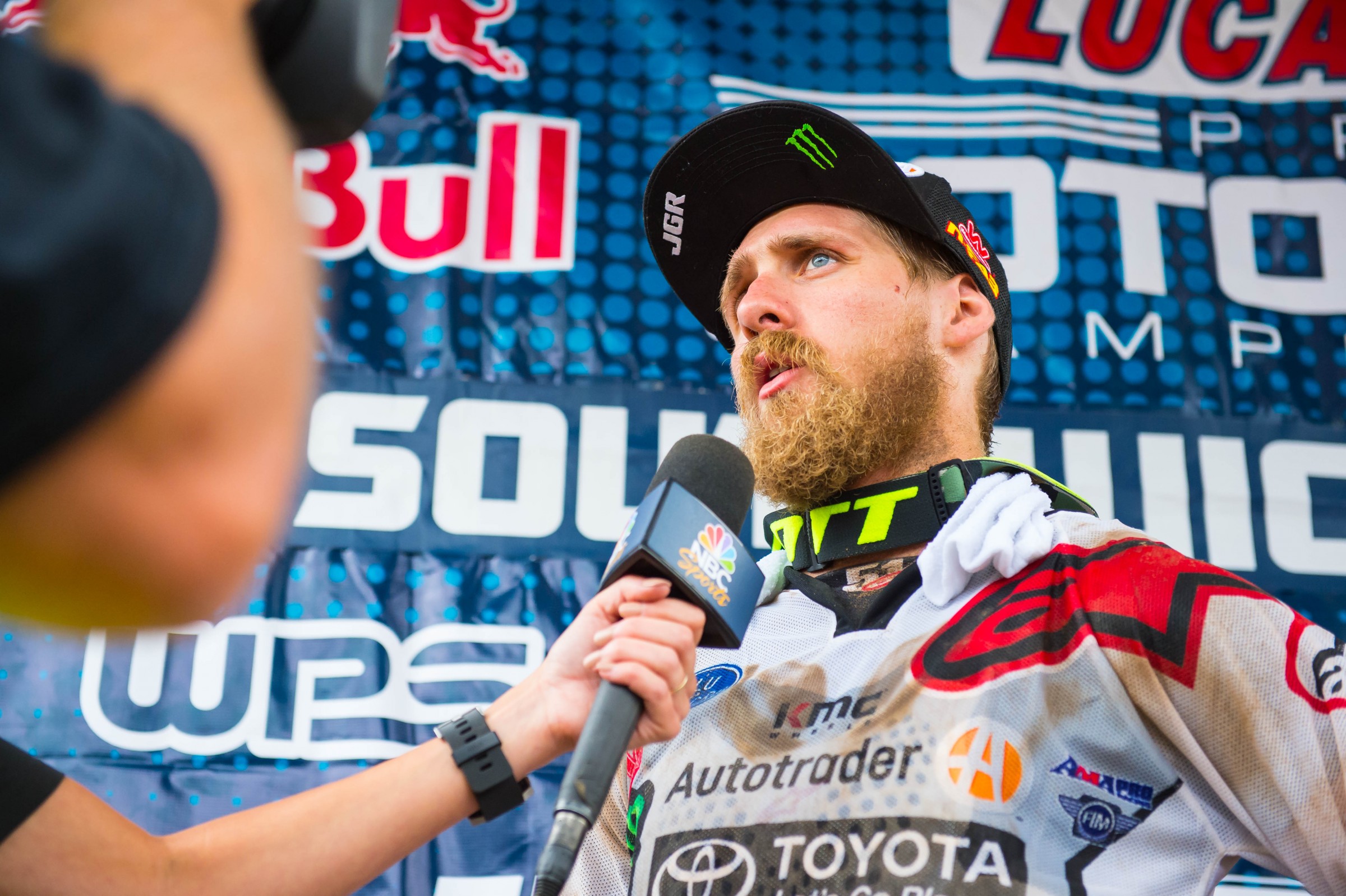 Justin Barcia's podium at Southwick was the first of the year for the JGR team.