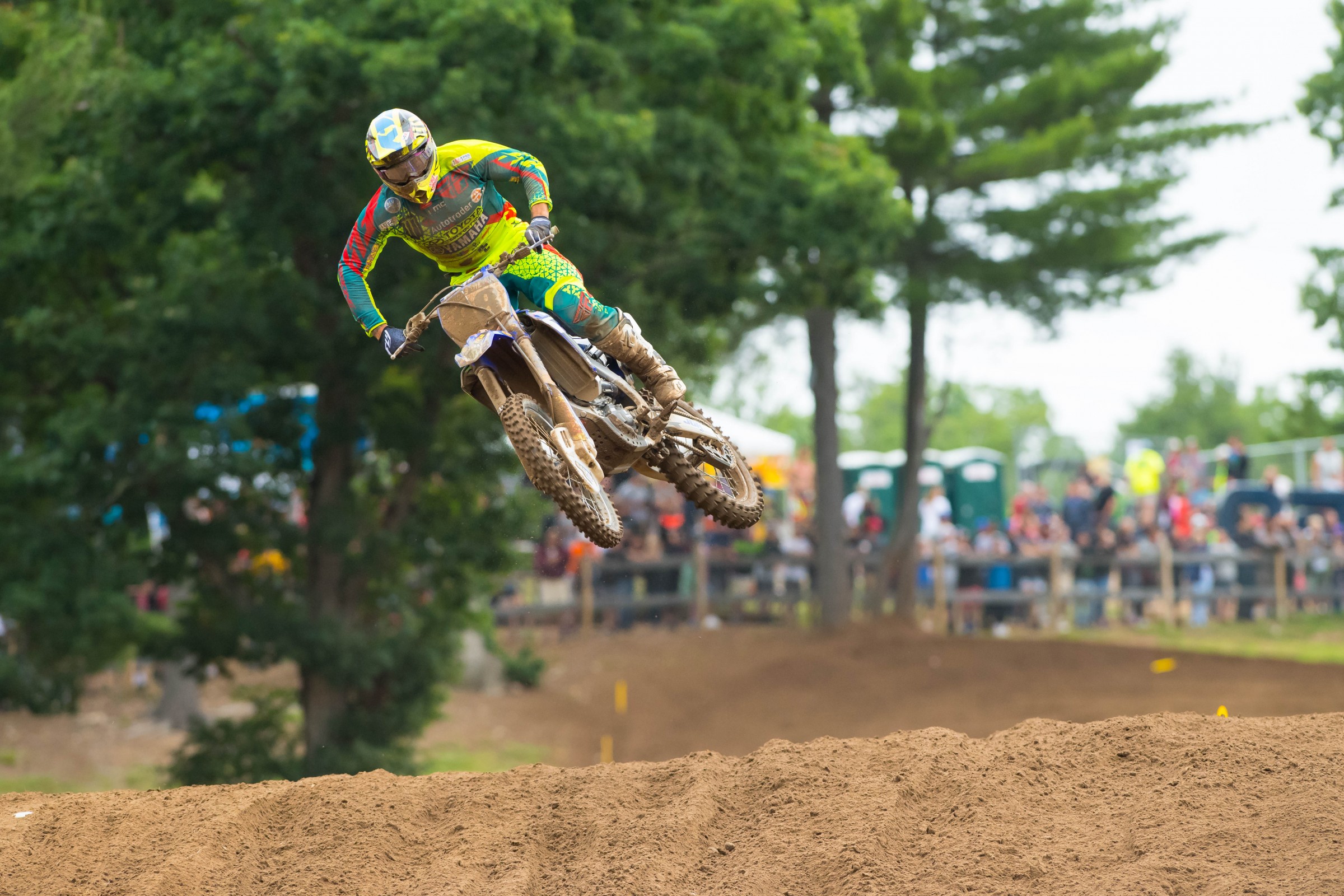 Weston Peick had his best finish of the Lucas Oil Pro Motocross Championship on Saturday.