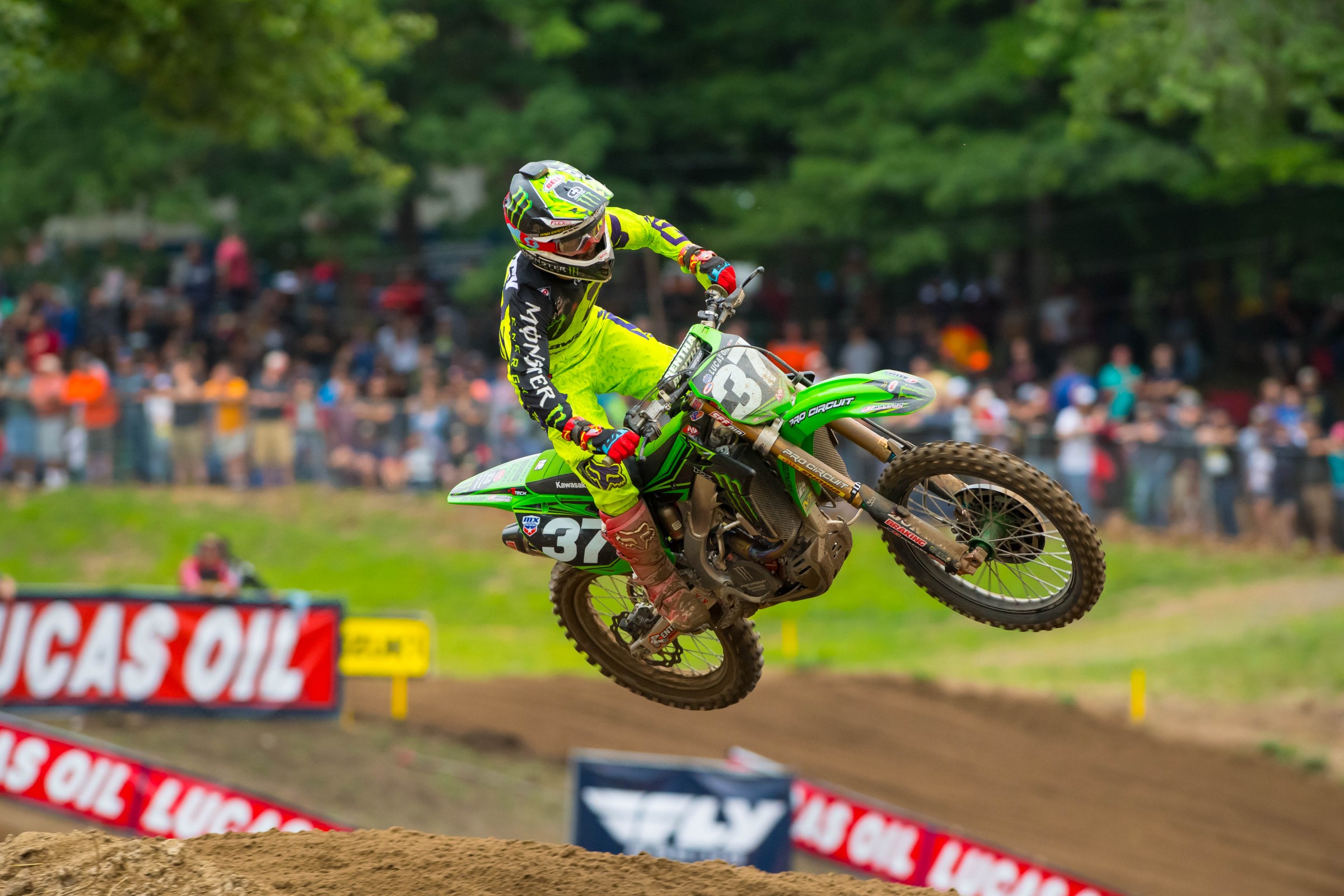 We asked Savatgy if he was hurt after RedBud and he said he wasn't, but he definitely didn't have the same stuff that he had before last week's huge crash.