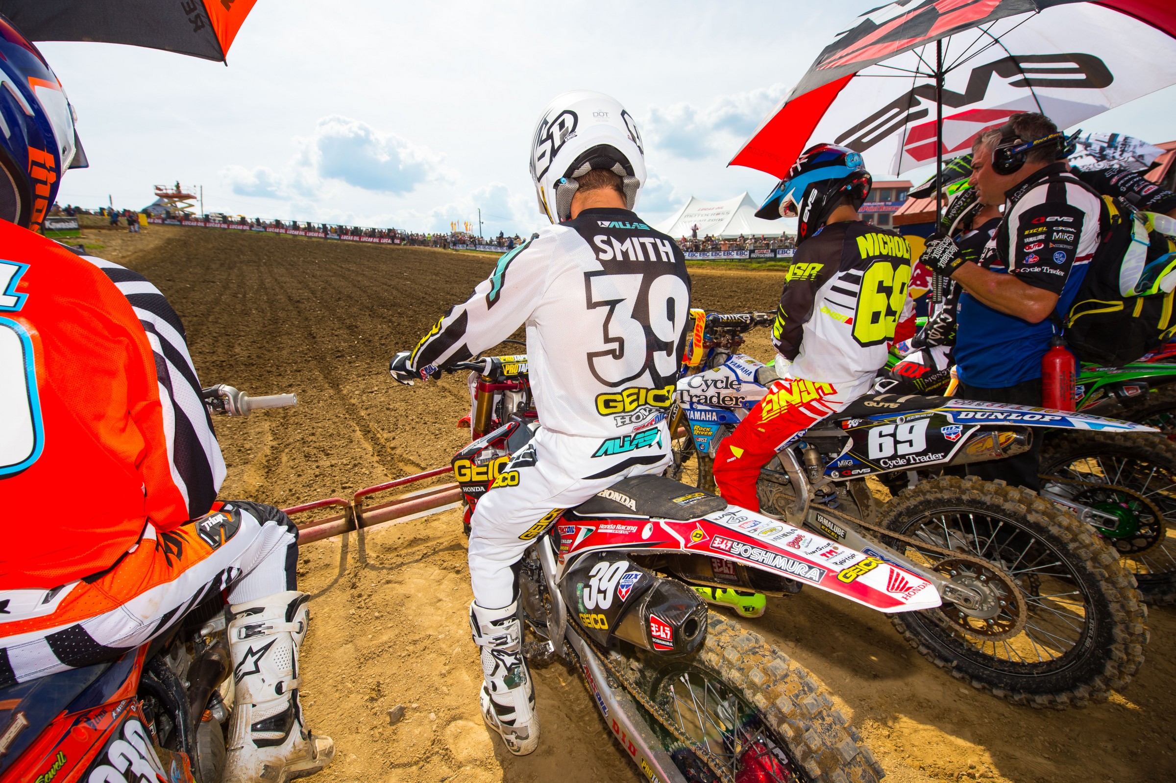Smith missed last weekend at Southwick due to a shoulder injury.