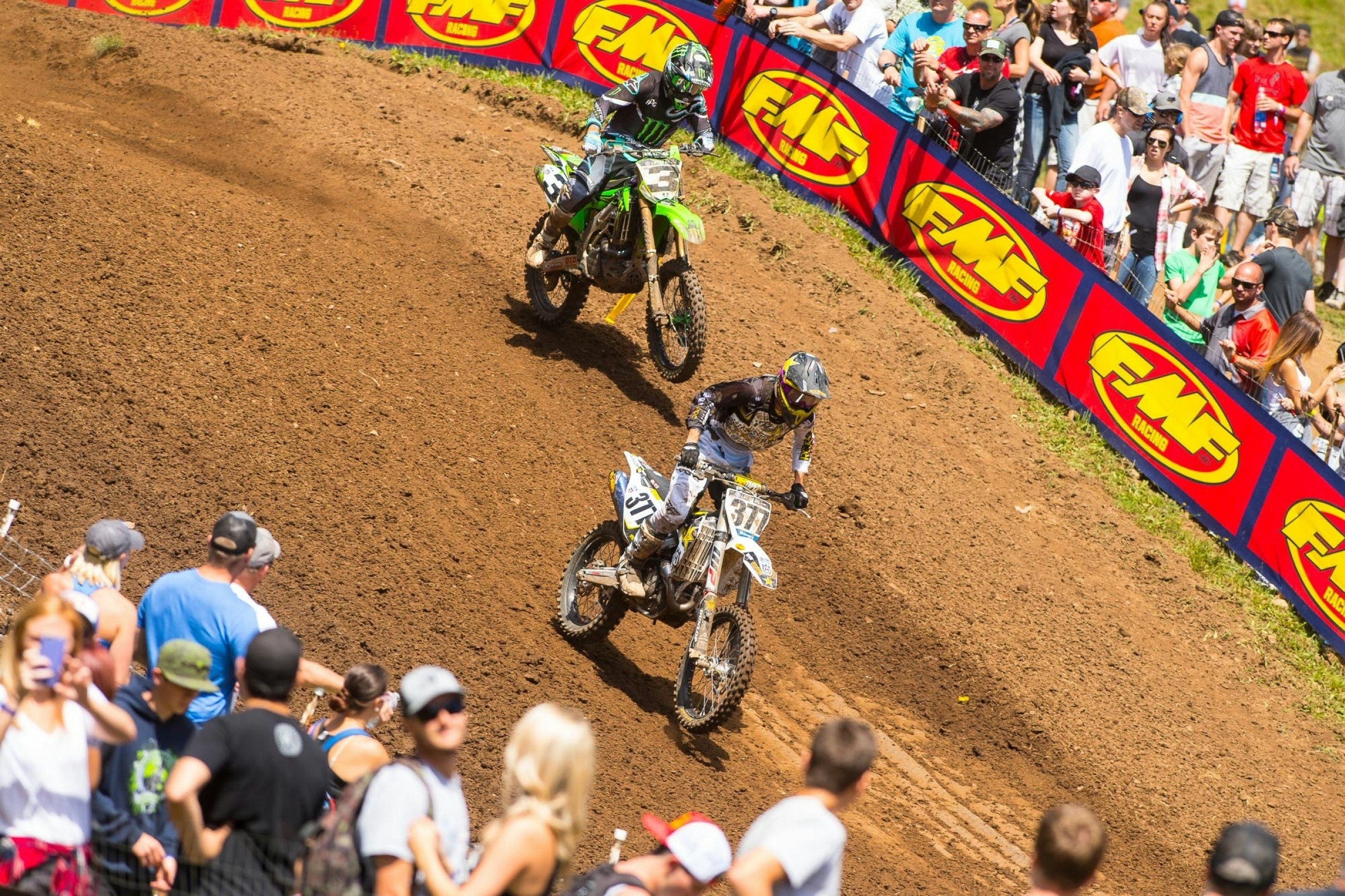 Watch: Christophe Pourcel Goes Down Hard at Washougal
