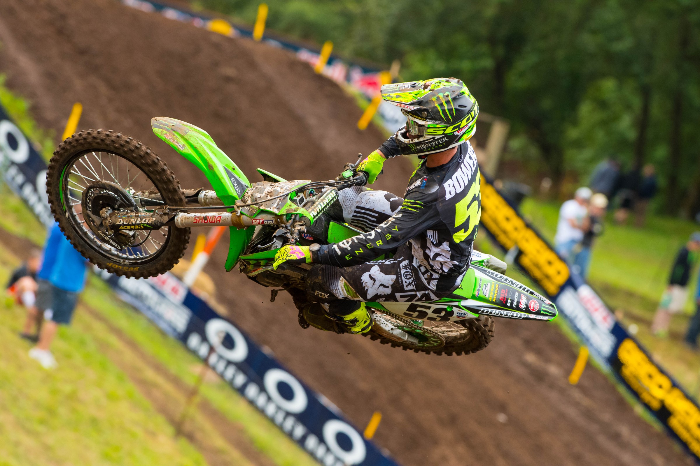 Tyler Bowers had his best finish of the season on Saturday.