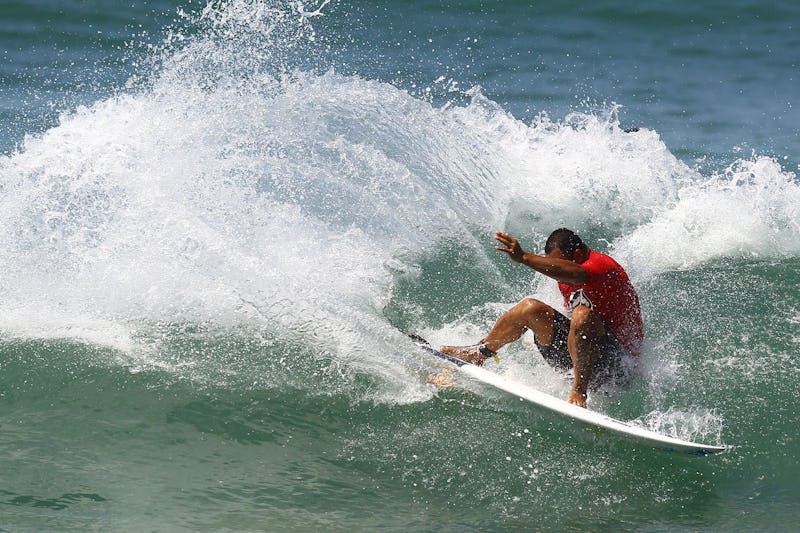 Sunny Garcia is a four-time winner of this event and one of the guys who pushes each year to keep it going. Watching Sunny and the pro surfers do their thing in the water is really cool.