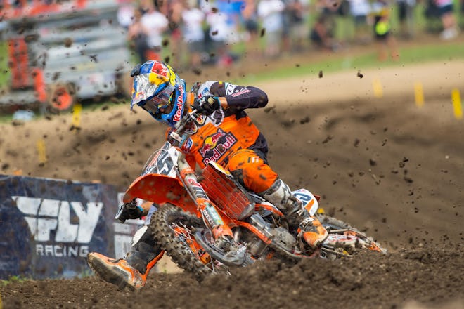 The Marv attack was strong at Unadilla, beating Tomac in a straight-up fight in moto two to lock down second overall.