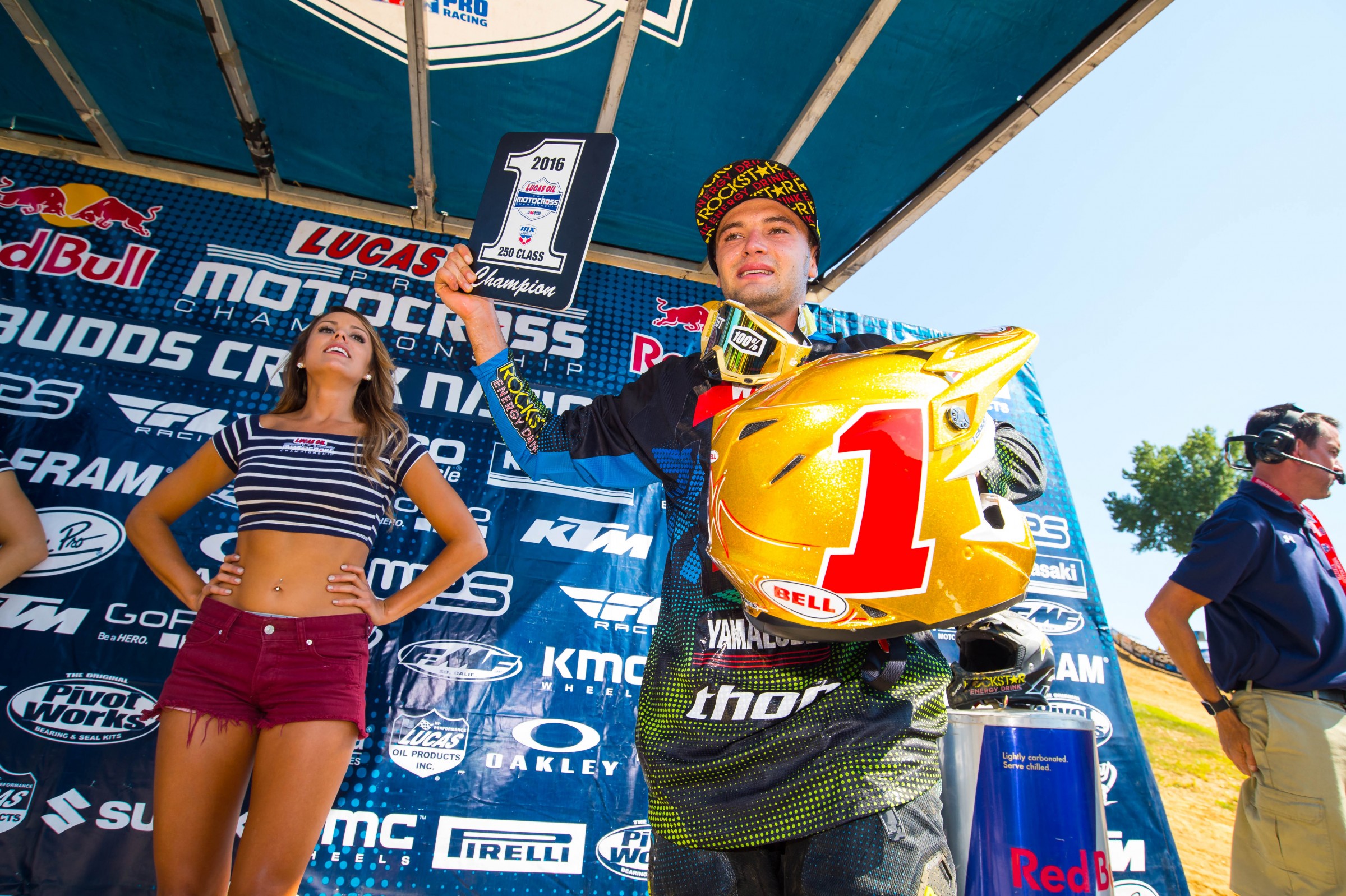 Webb clinched his first 250 outdoor championship on Saturday.