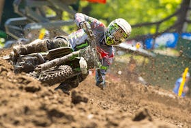 Tomac finished third overall on the day.