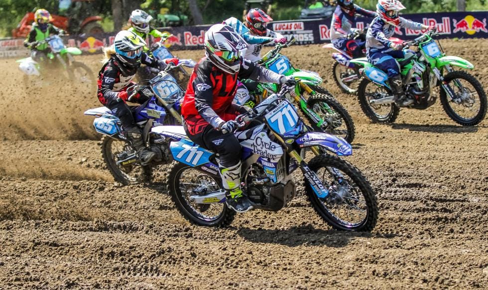 Marissa Markelon went 2-2 for a second overall at round 6 of the WMX Championship in Indiana.