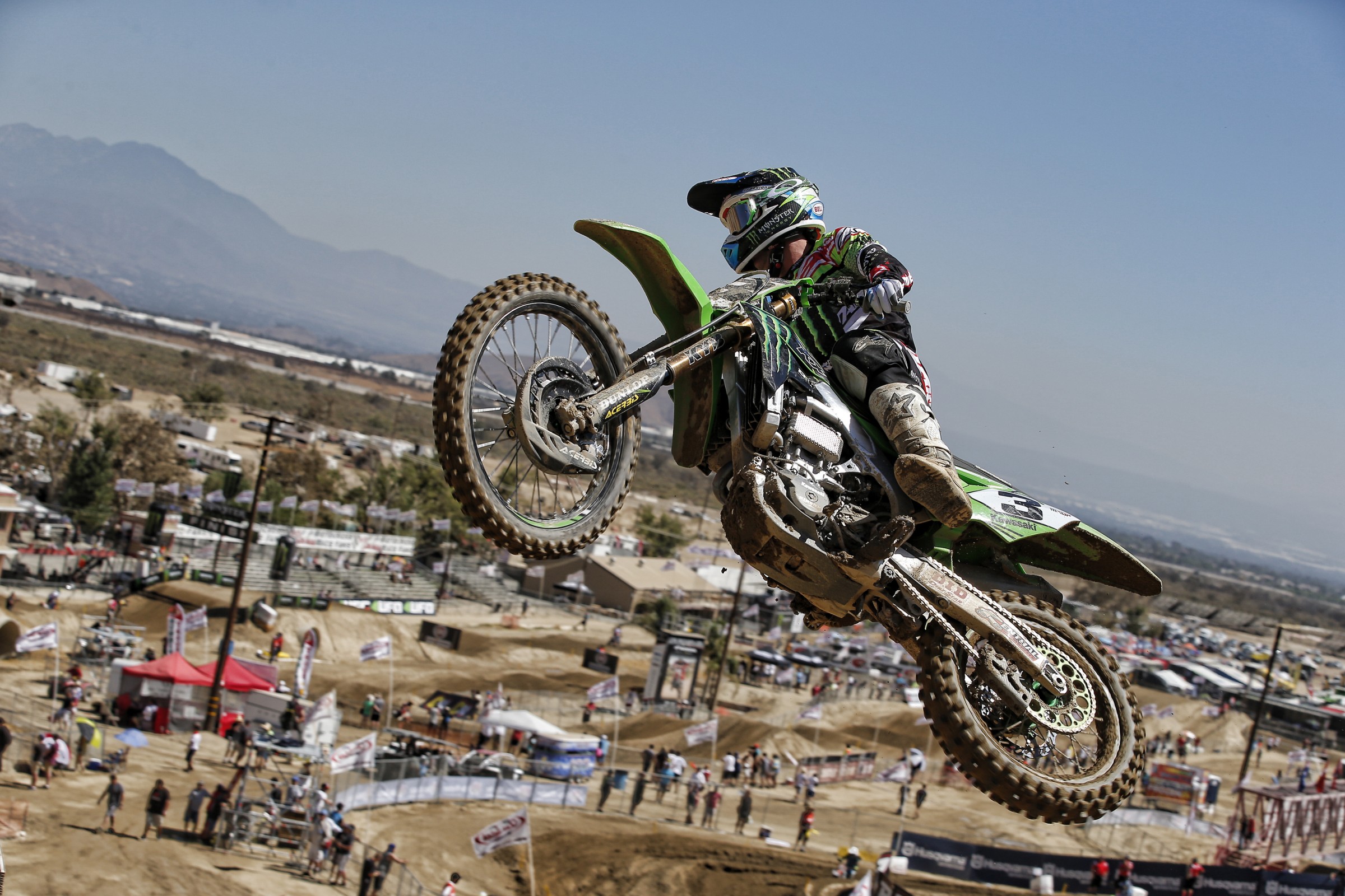 Eli Tomac rode to another 1-1 performance on Sunday.