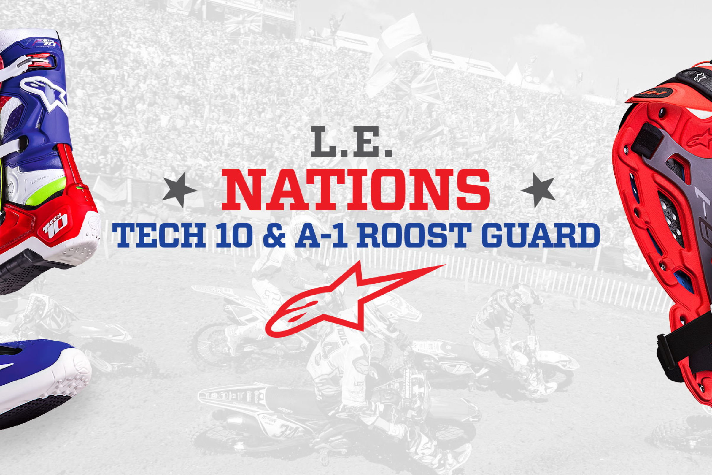Alpinestars Presents: 'Nations' Tech 10 and A-1 Roost Guard