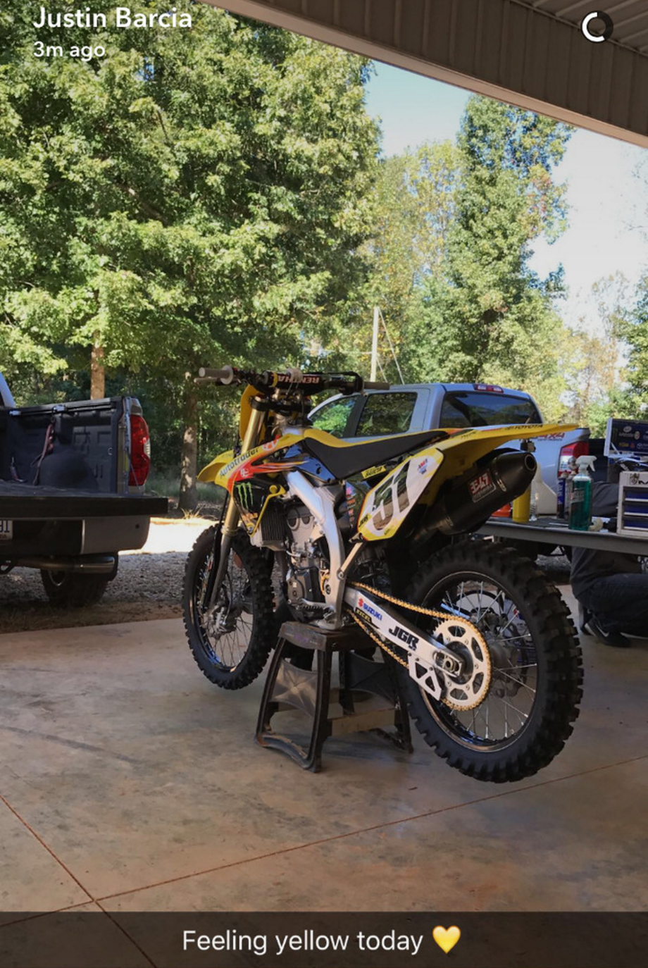 No more feeling blue for Barcia.