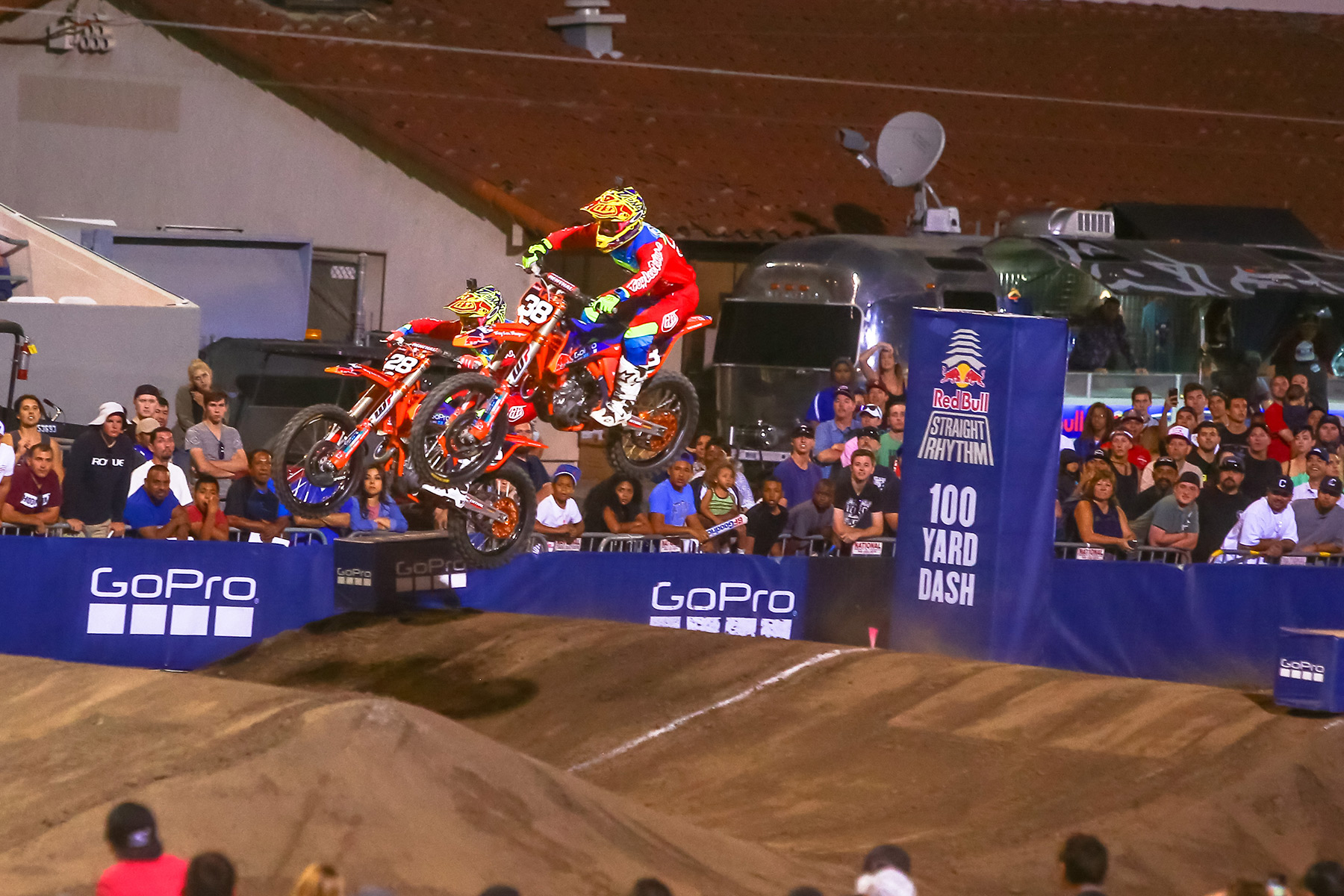 McElrath and Oldenburg going at it in the finale, in which McElrath won.