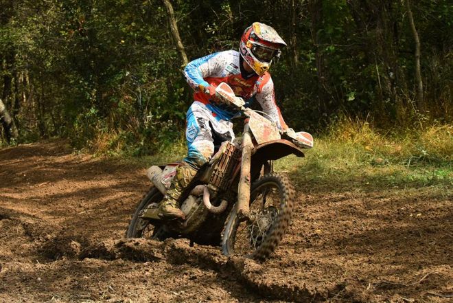 Russell already wrapped up the GNCC championship a few weeks ago.