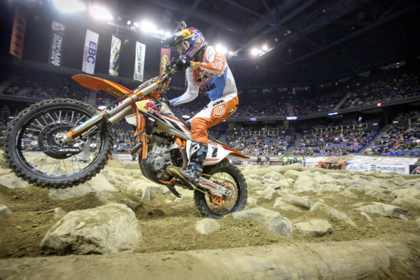 Webb won the battle, but Haaker won the war and his first Endurocross championship.