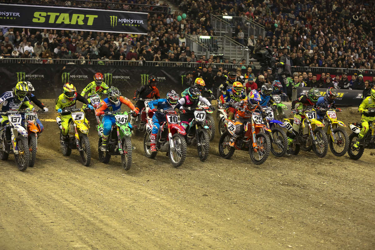 Brayton started up front in both main events.