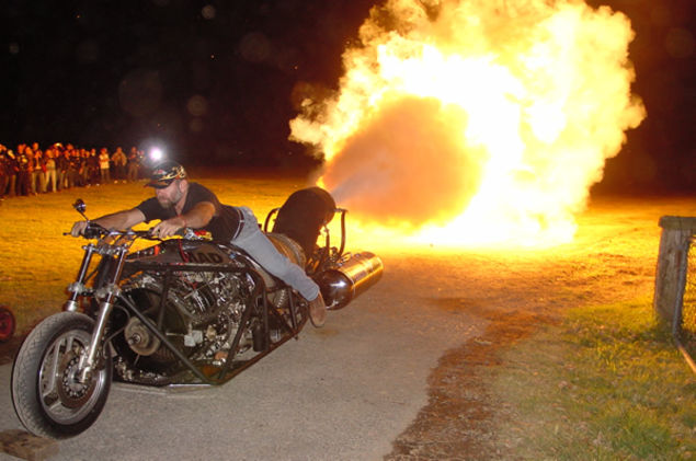 This is about what a 450 race bike feels like off the start these days.