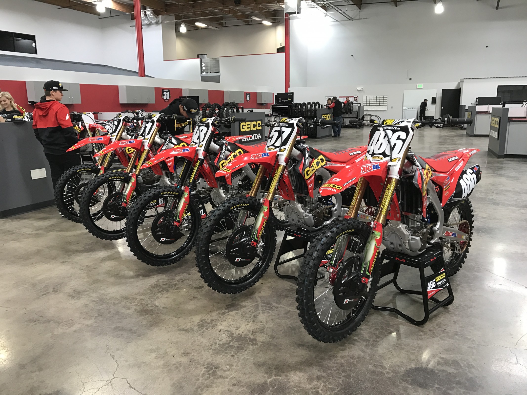 Chase Sexton (#486) will make his pro debut in Minneapolis.