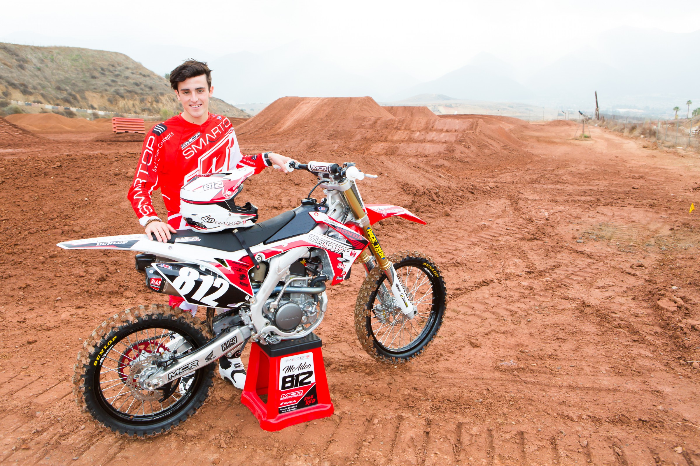 Cameron McAdoo will make his pro debut with MotoConcepts after winning the Amateur All-Stars event at the Monster Energy Cup.