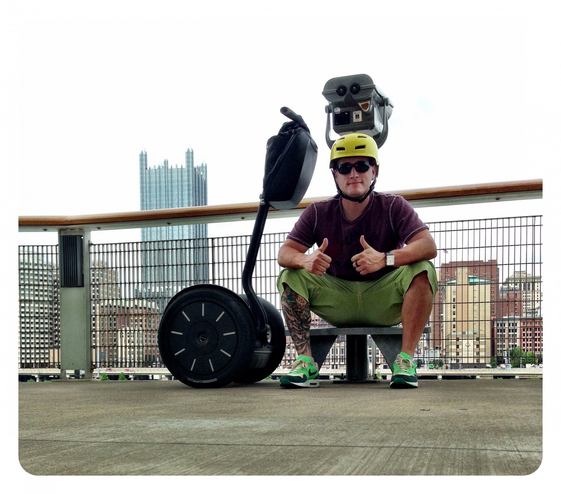 If you're in Pittsburgh, take a tour of the city with Gene at Pittsburgh Segway.