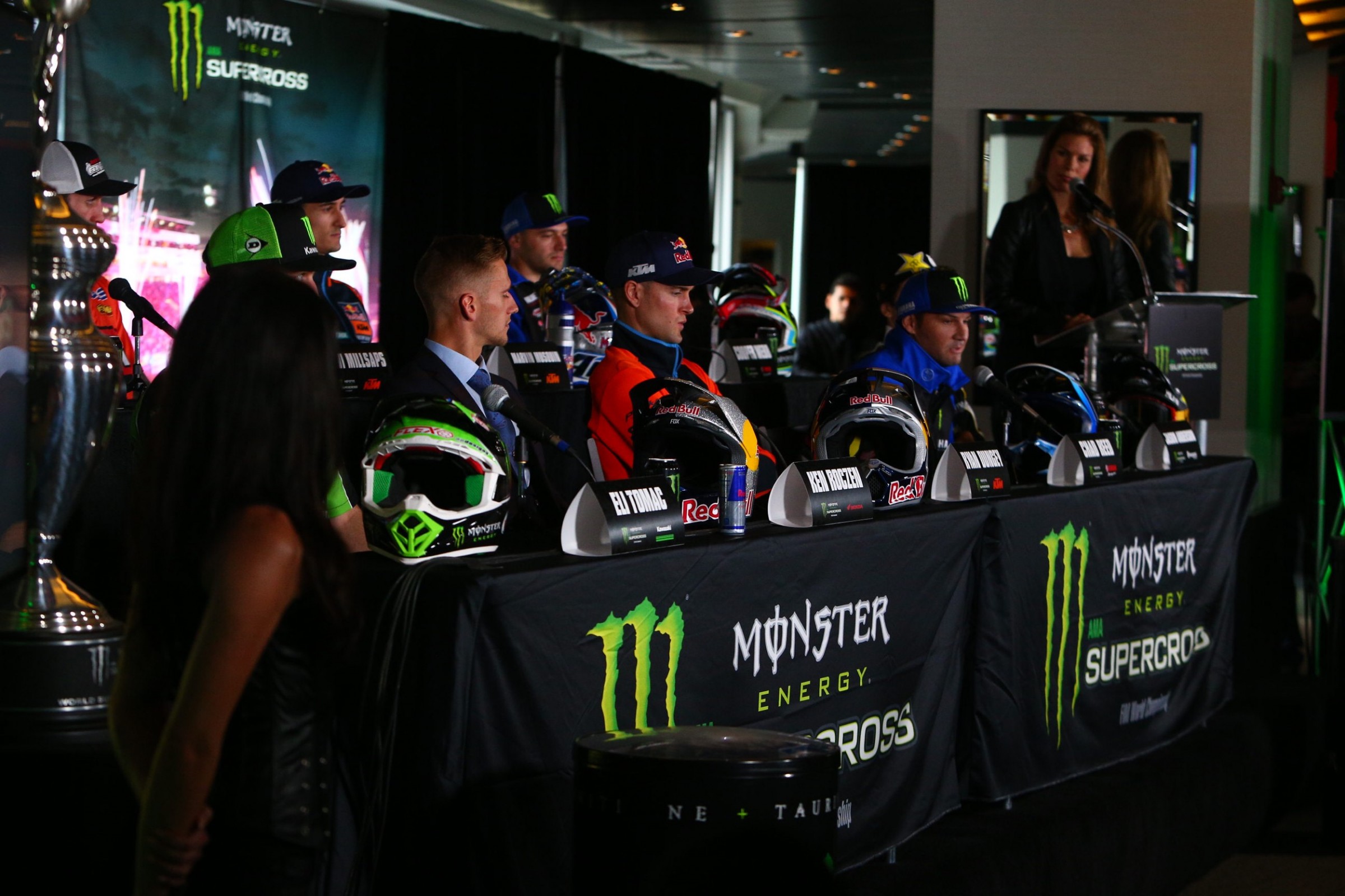 The pressure-filled weekend kicks off with the dreaded press conference.