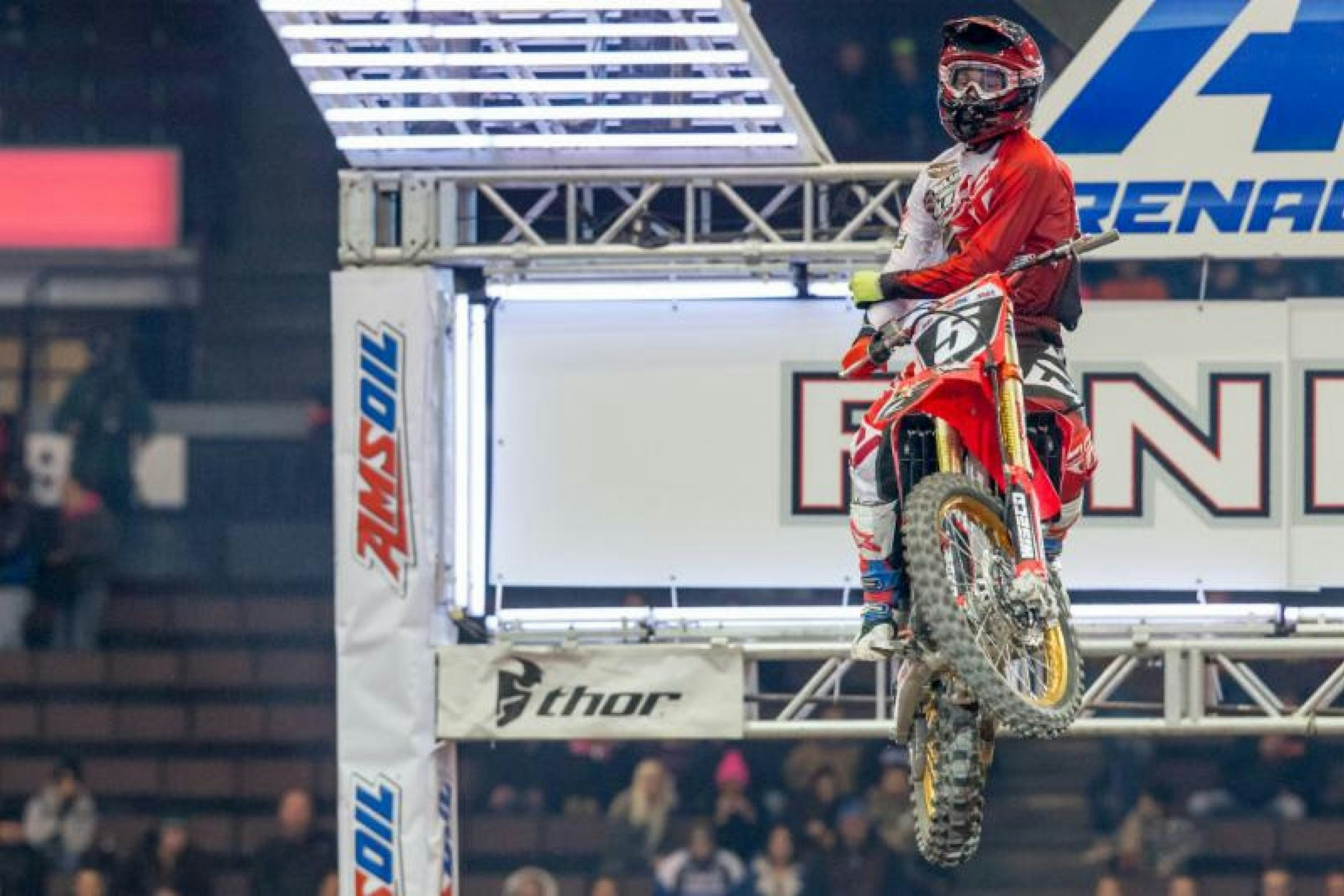 Jace Owen Sweeps Amsoil Arenacross Opener