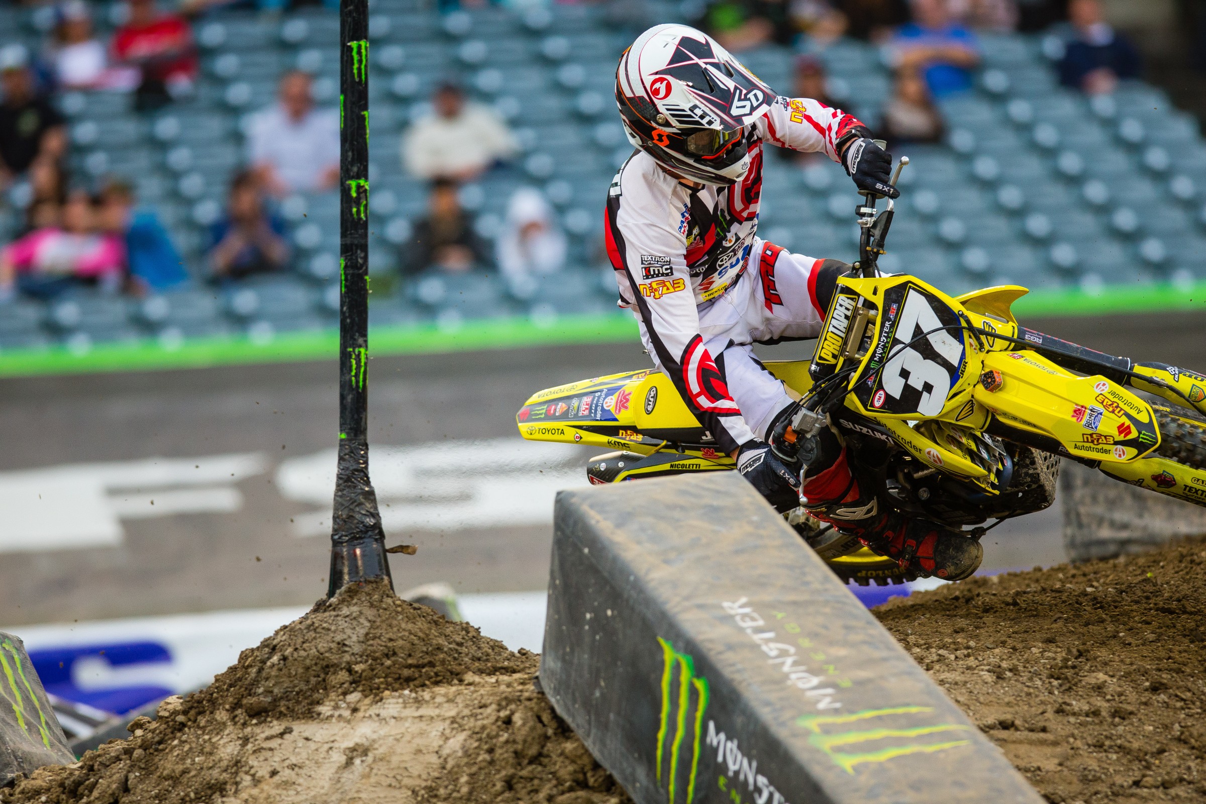 Nicoletti will hope to better his 17th place finish from Anaheim.