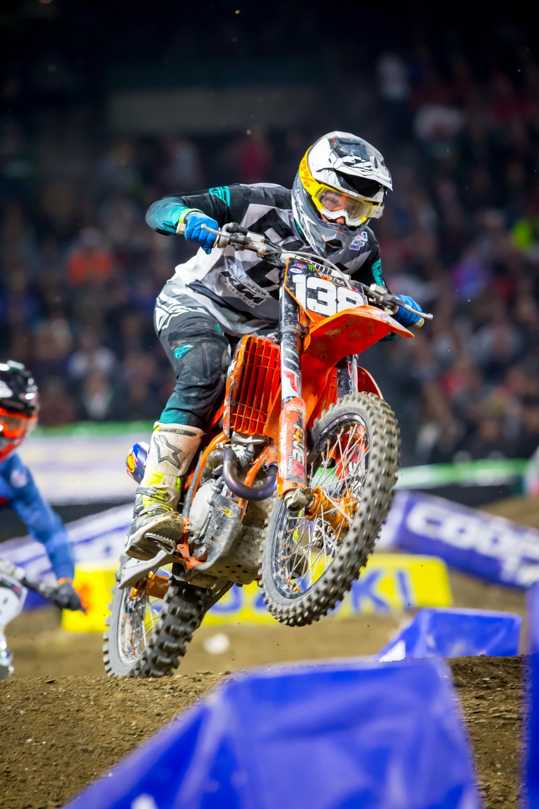 Lilly held eighth throughout the entire heat race.