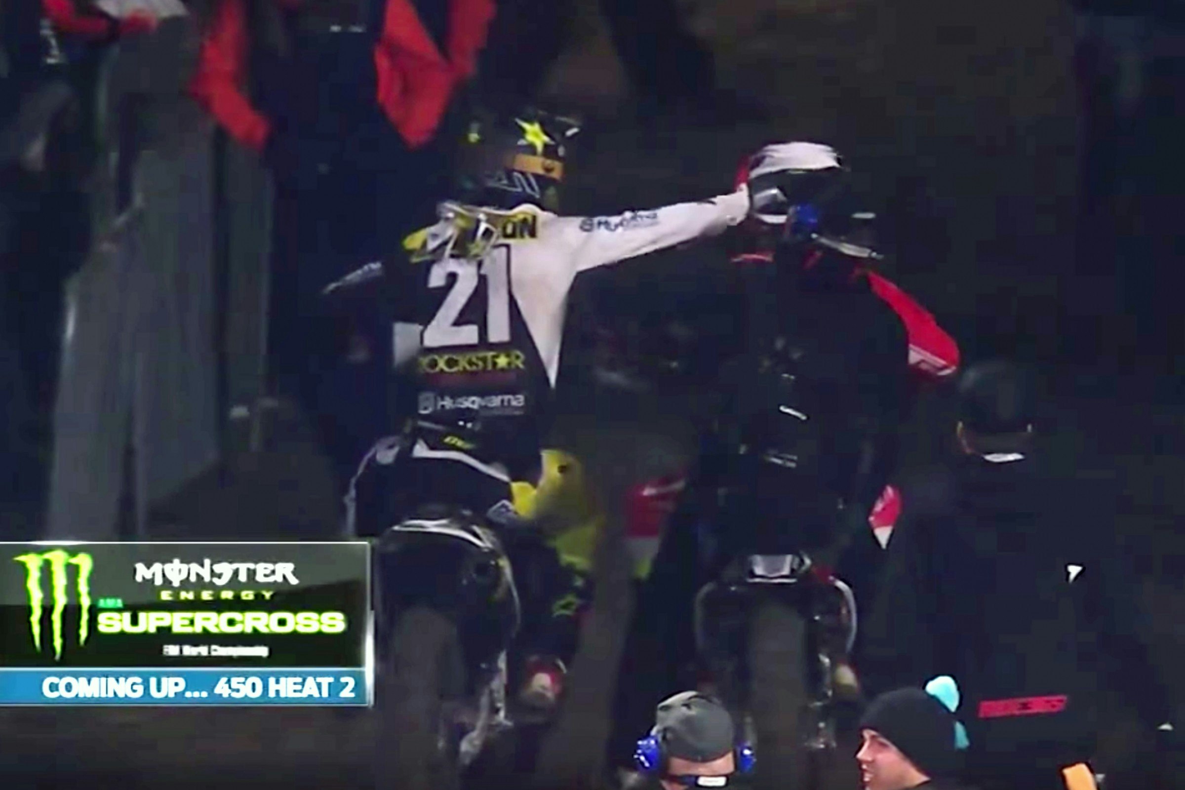 Anderson and Friese Crash, Shove, Slap, and DQ