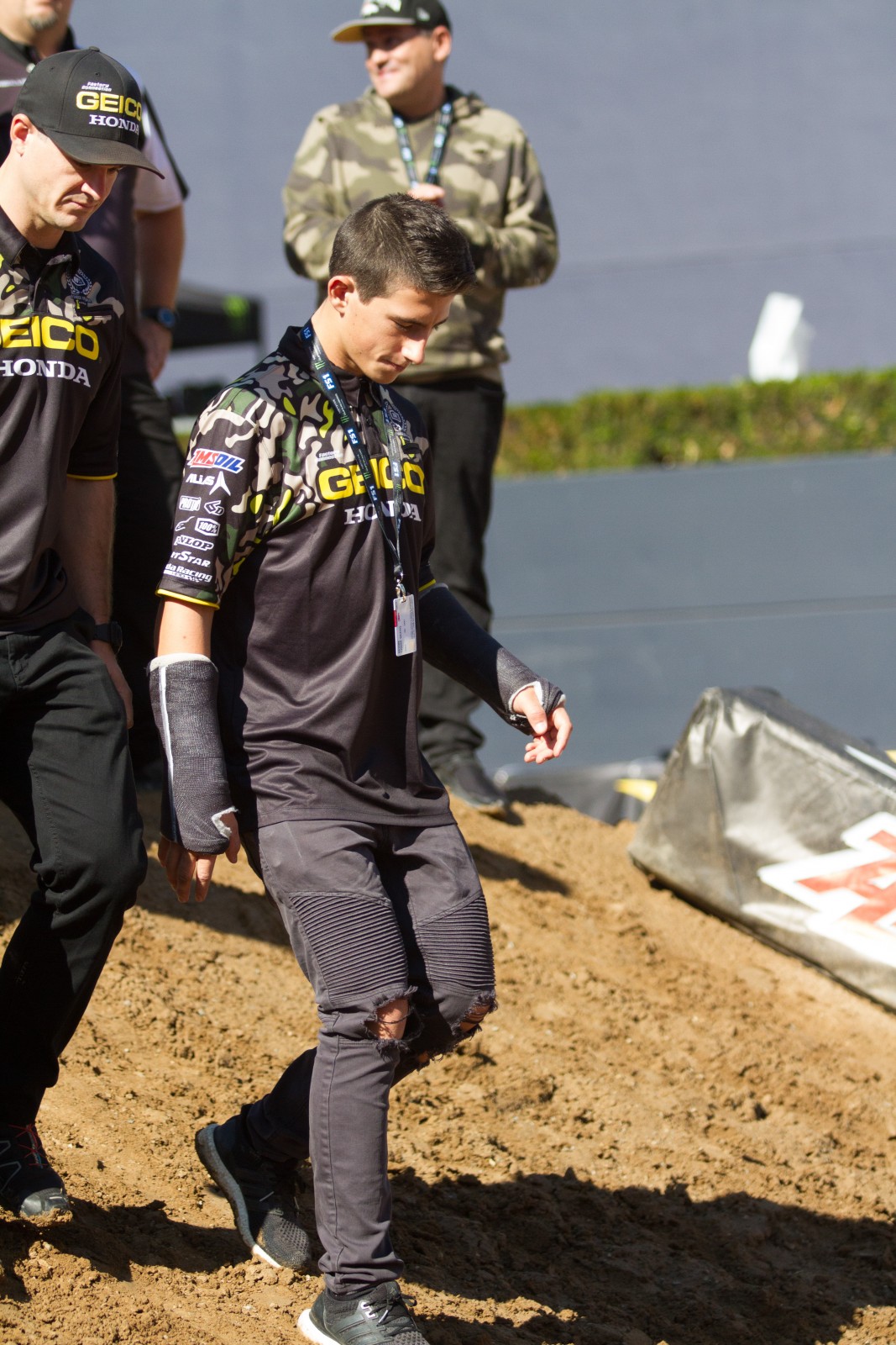 Chase Sexton at San Diego. He hopes to be ready for the East Region.