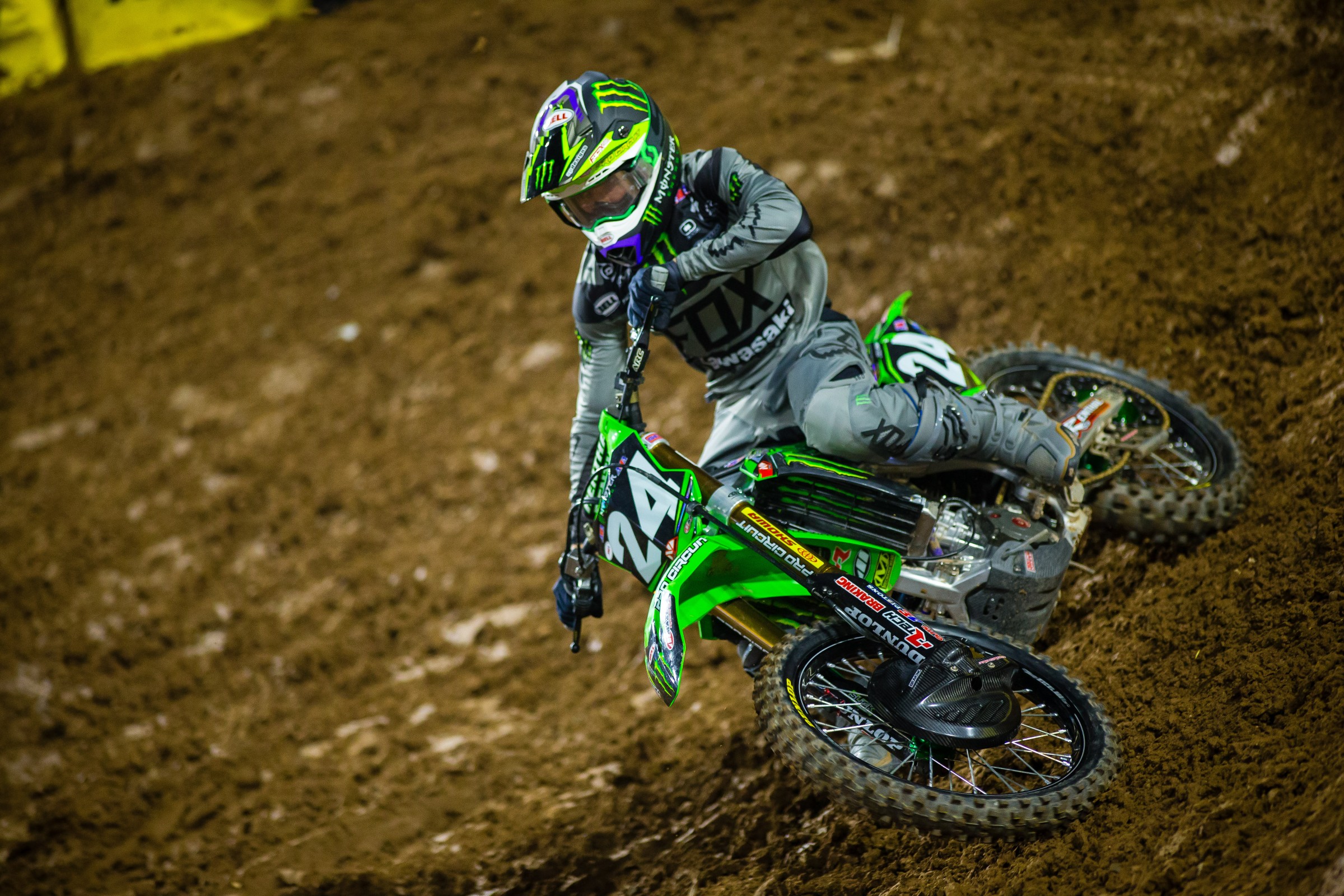 Forkner captured his first career 250SX podium.