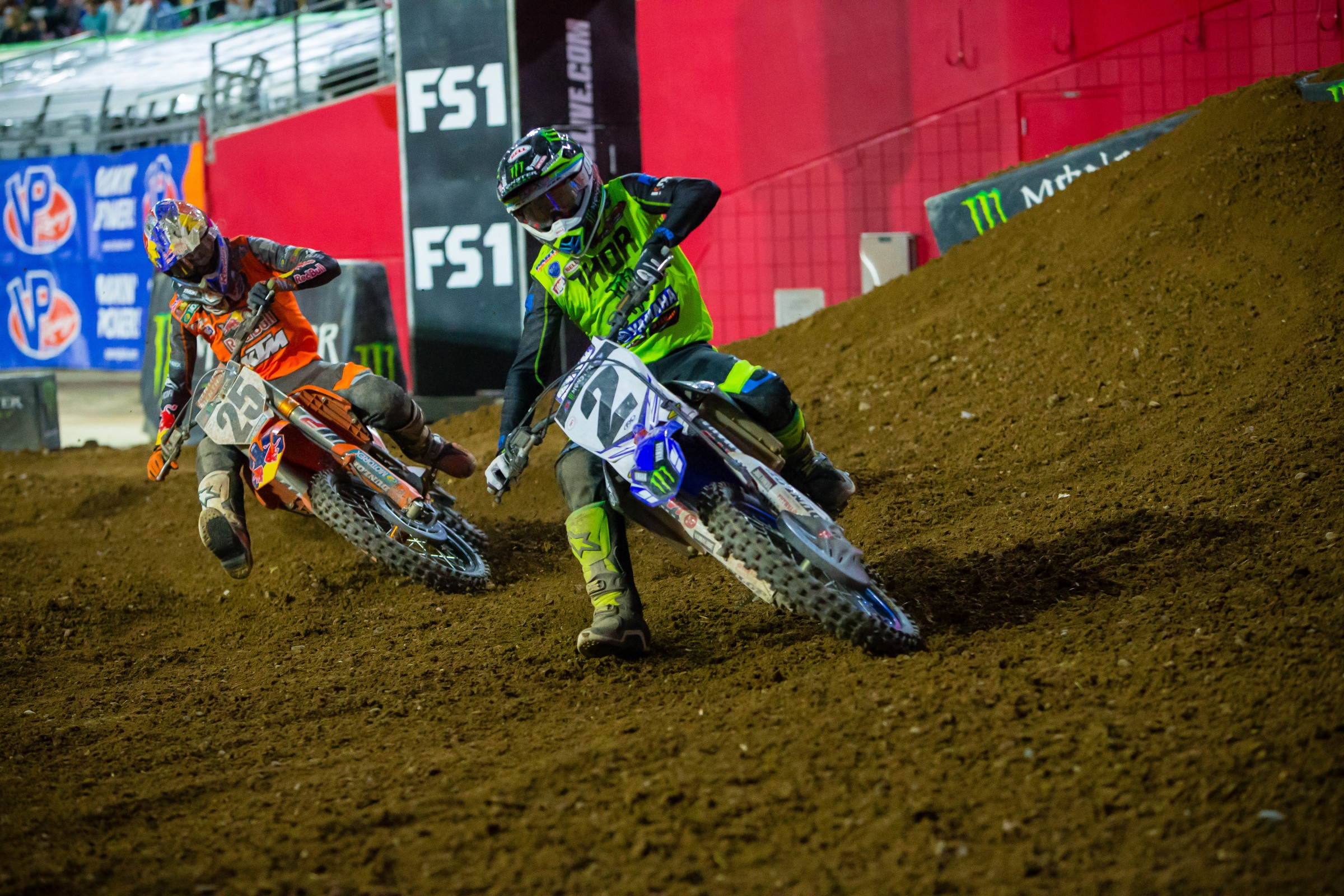 Webb and Musquin were glued to each other for almost the entire race.