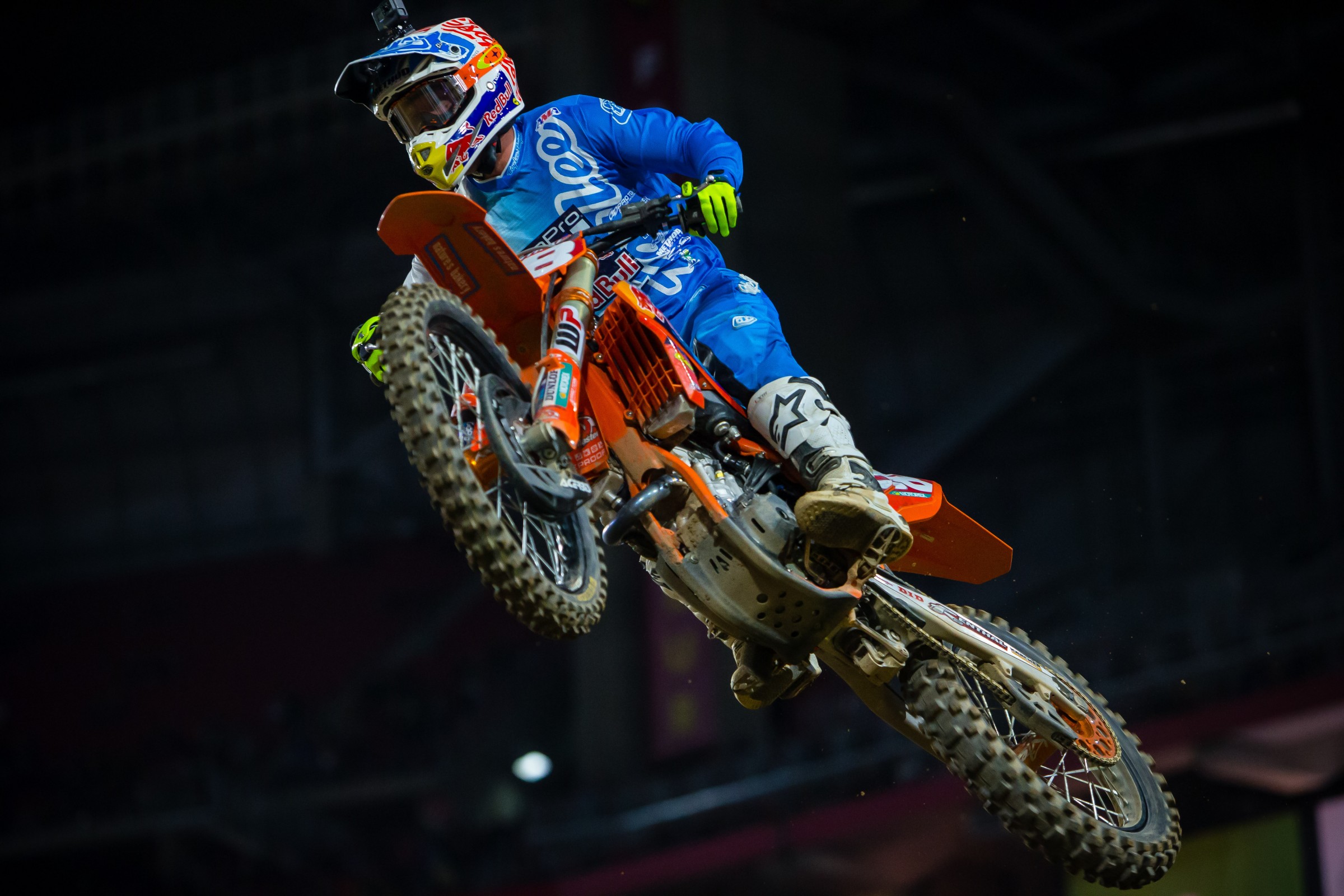 McElrath made the best of his poor gate position in the main event.