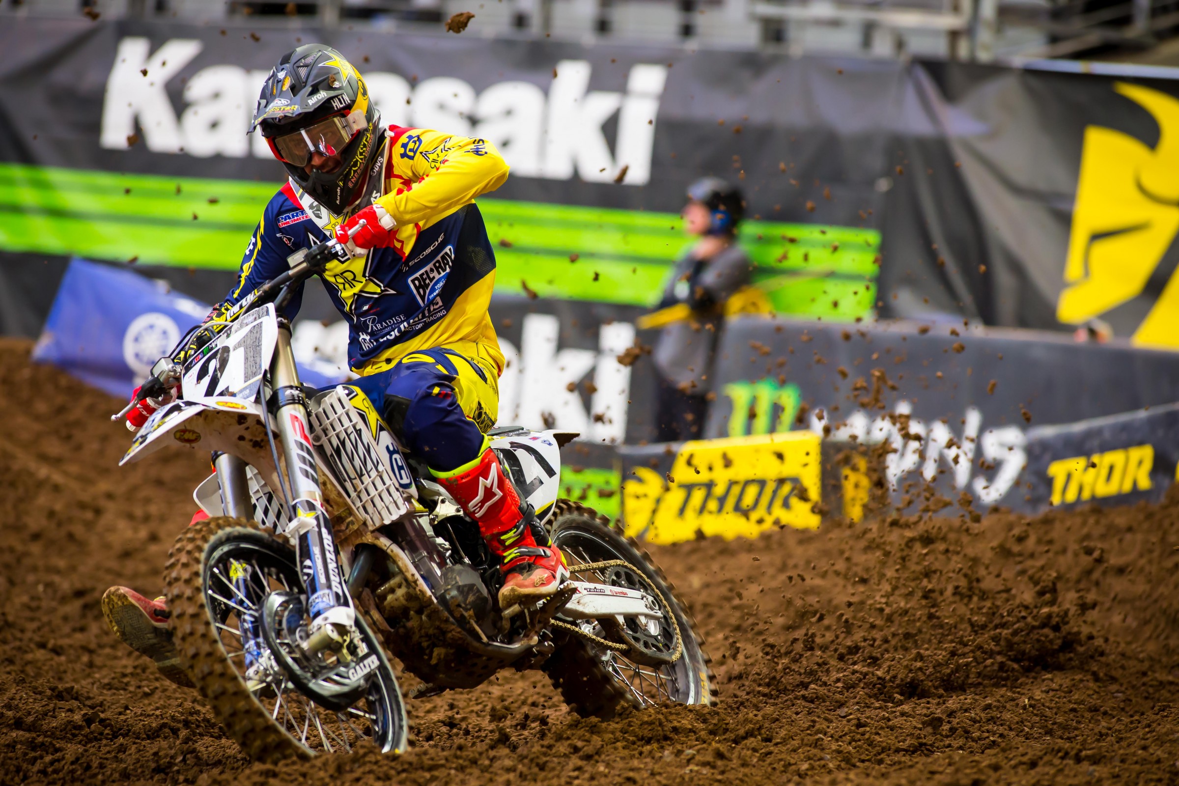 Anderson said his collision with Webb was accidental as he just came into the sand too hot.