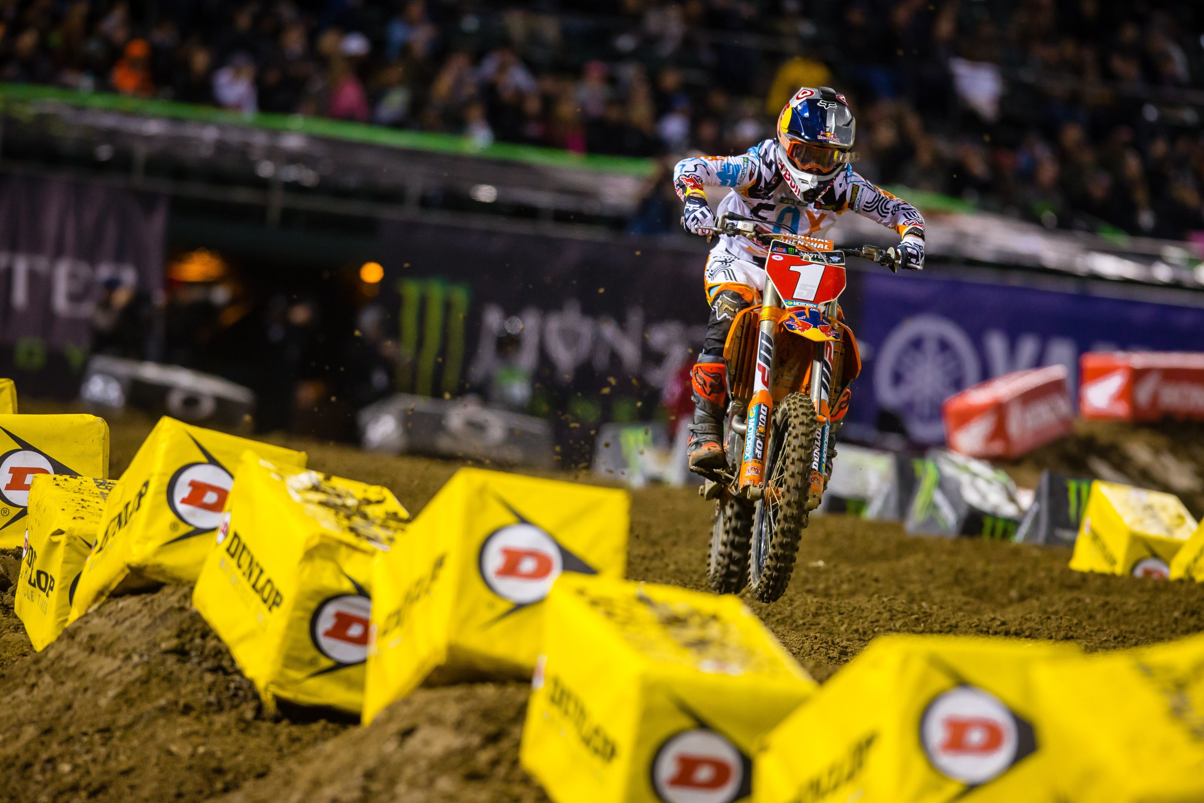Dungey was thankful to race in the semi and get more track time.