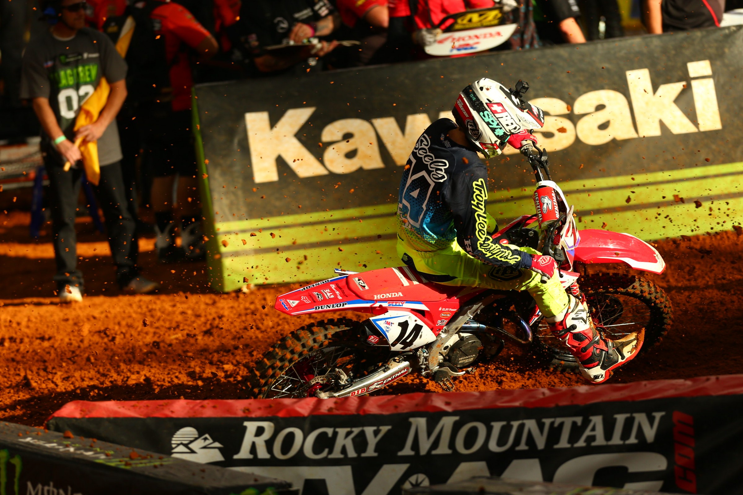 Seely is third in points.