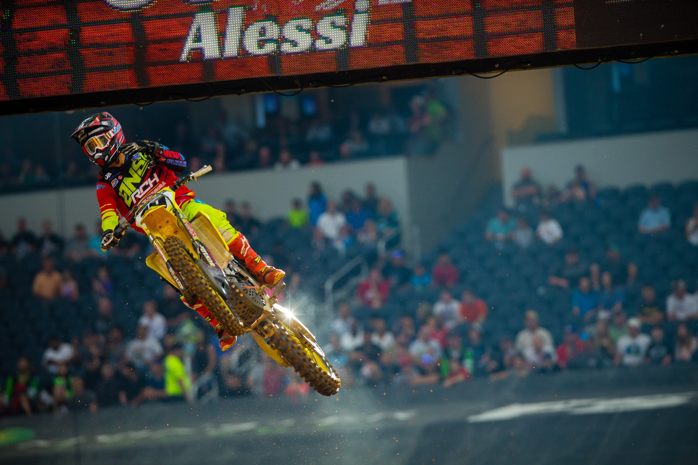 Bogle was able to take the win in his heat race.