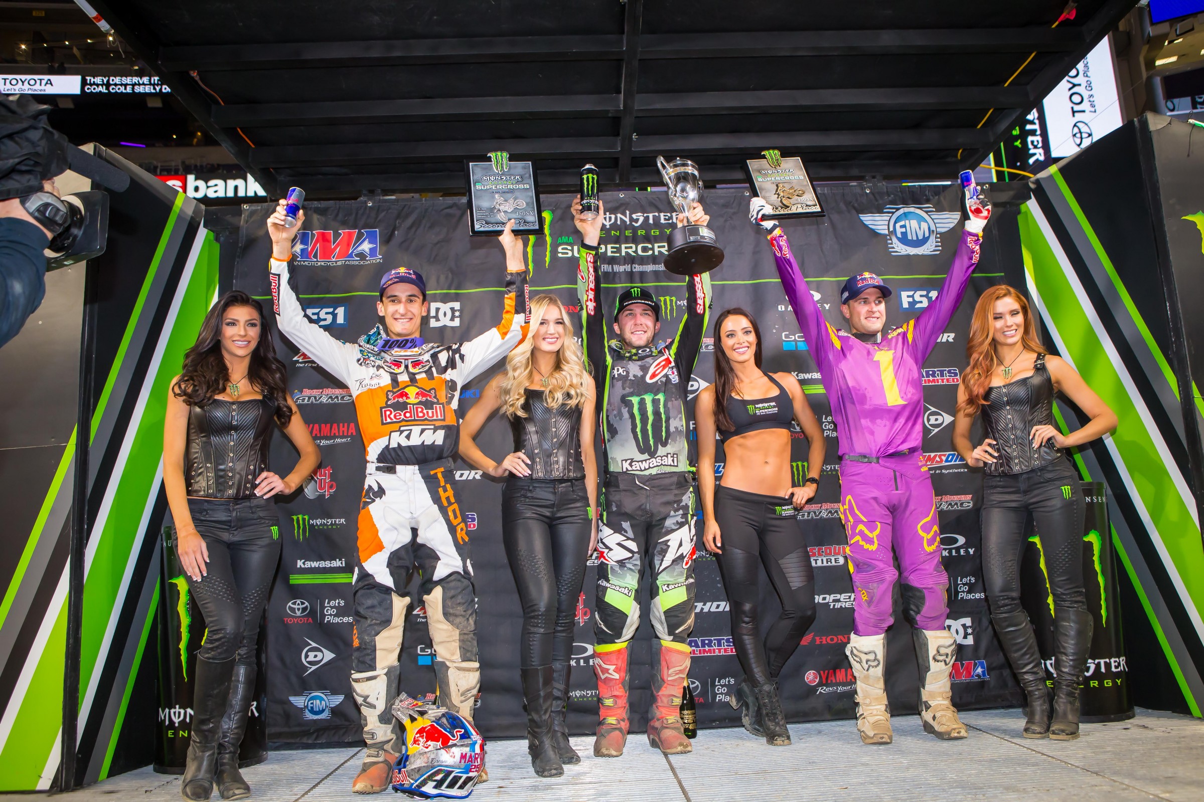 This isn't the last time we'll see these three share the podium this season.