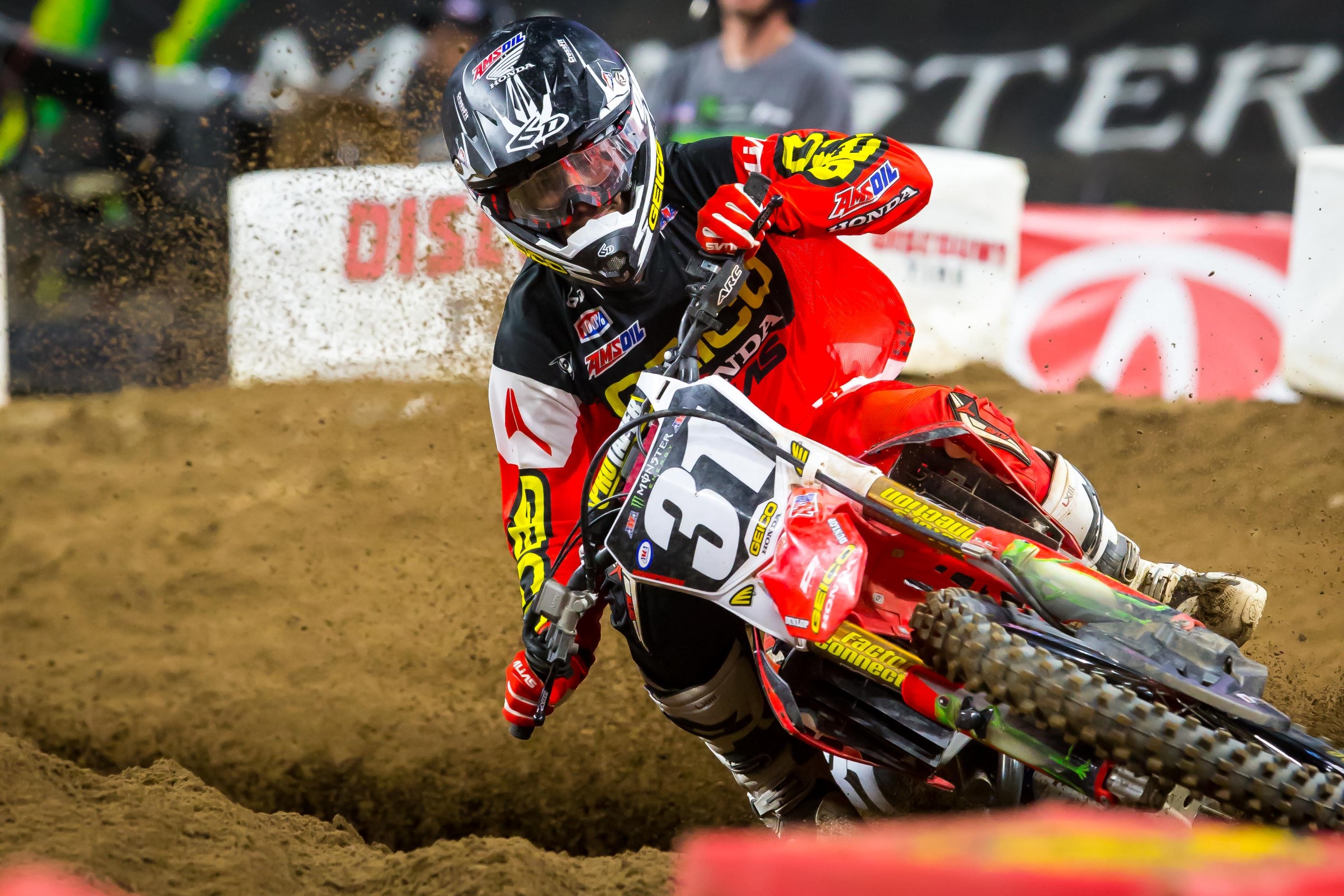 Hampshire said he struggled with knowing how much time is left in the races.