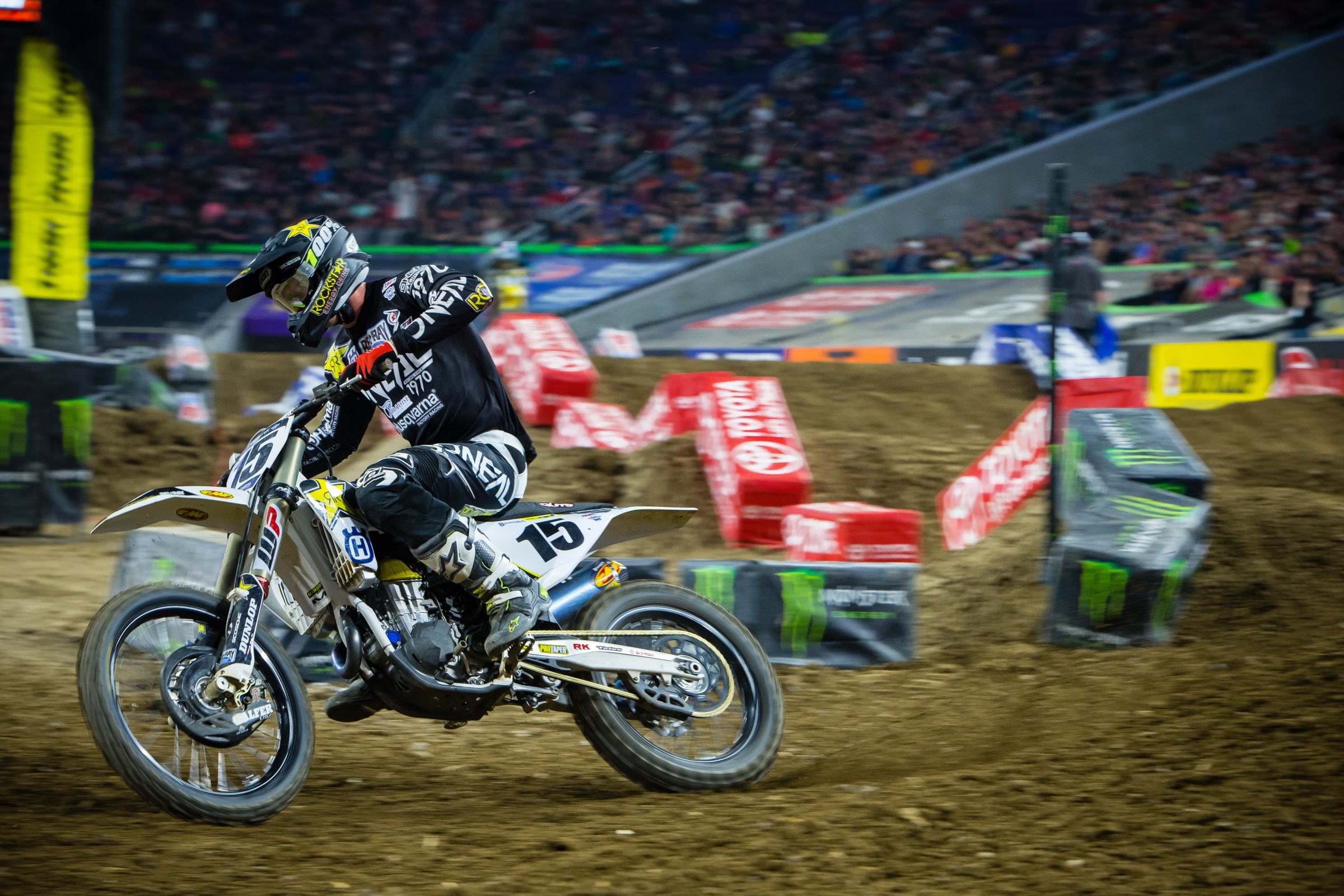 Wilson went from 22nd after lap one to finish 12th.
