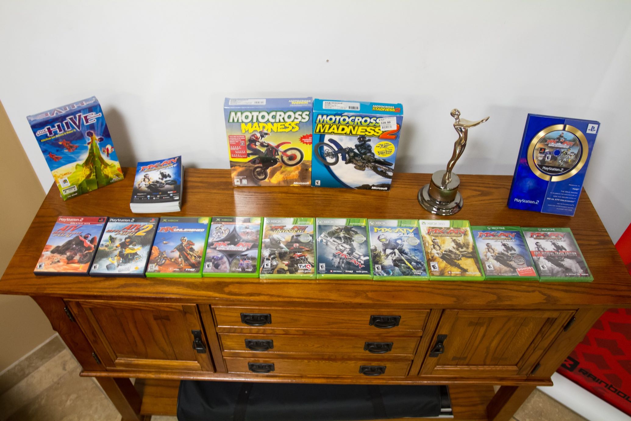 The two games in the middle are where it all started for Stephane's post-race career.