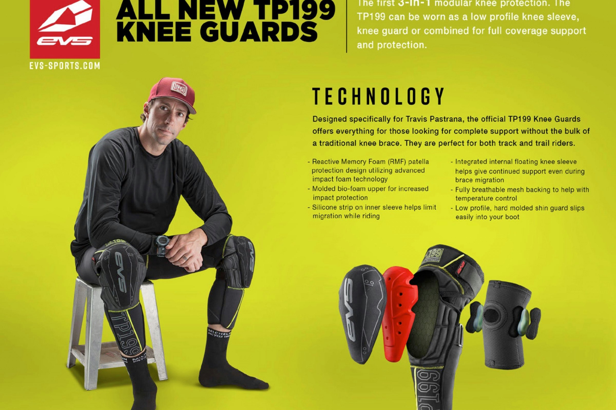 EVS Releases the TP199 Knee Pad