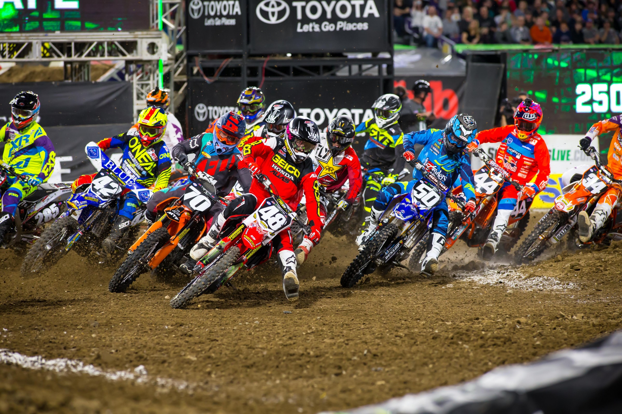 Will the 250 class settle down in Atlanta?